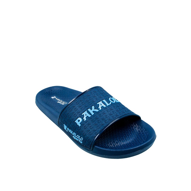 SANDAL SLIDE PAKALOLO PRIA ORIGINAL CASUAL BRANDED ASLI BIRU NAVY PB55