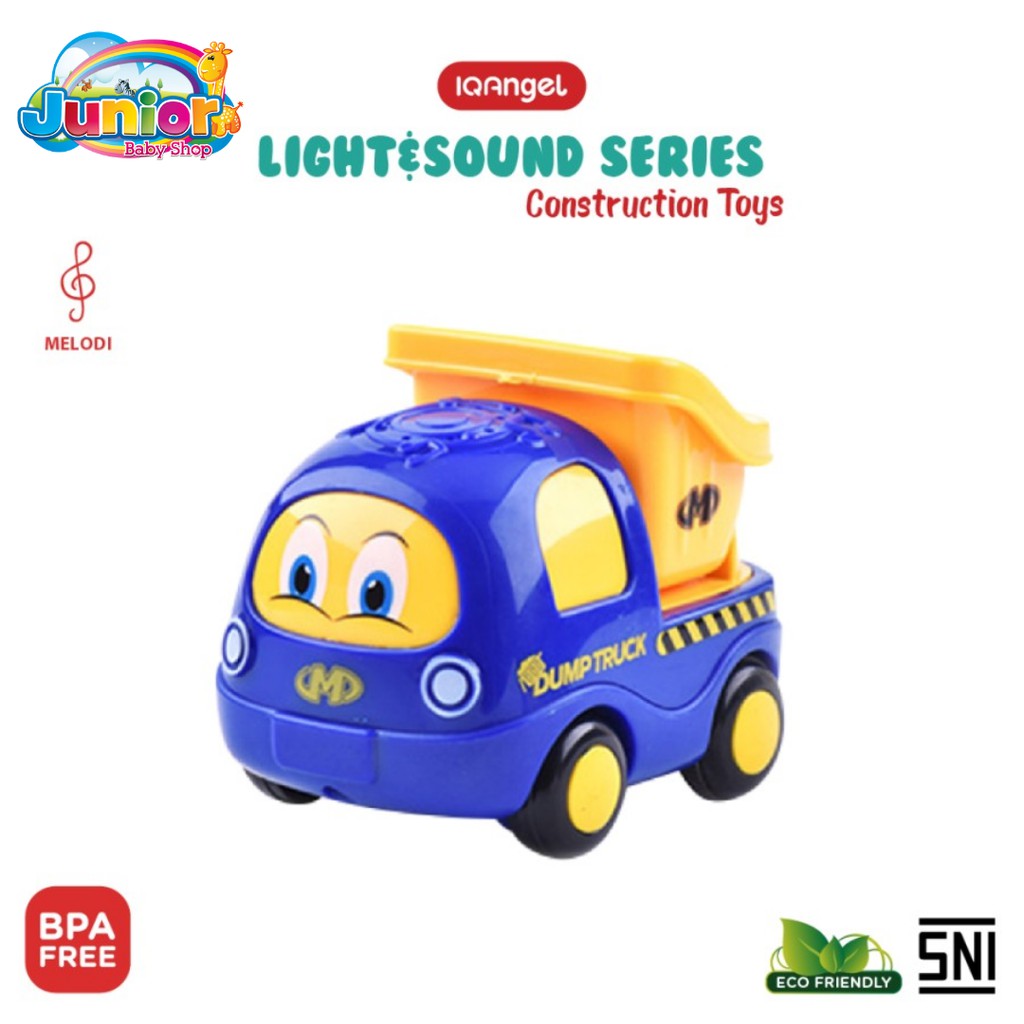 IQ Angel Light&amp;Sound Construction Truck Toys