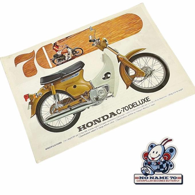 brosur honda c70 original nonamec70 Diminati Banget