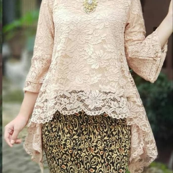 atasan kebaya bianca brukat lace modis