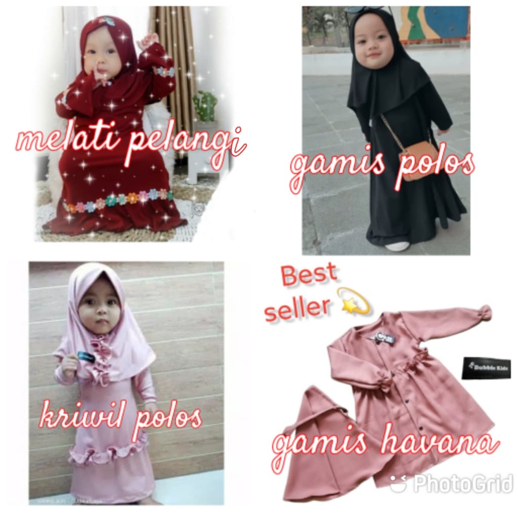 Promo Cuci Gudang (Gamis Hijab) Barang Riject