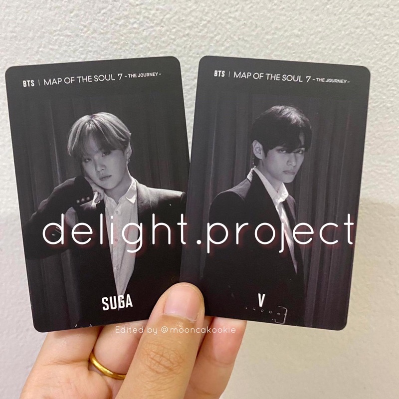 [READY] Pc Photocard Benefit bene pob mots journey japan weverse set Taehyung V Tae Suga Yoongi