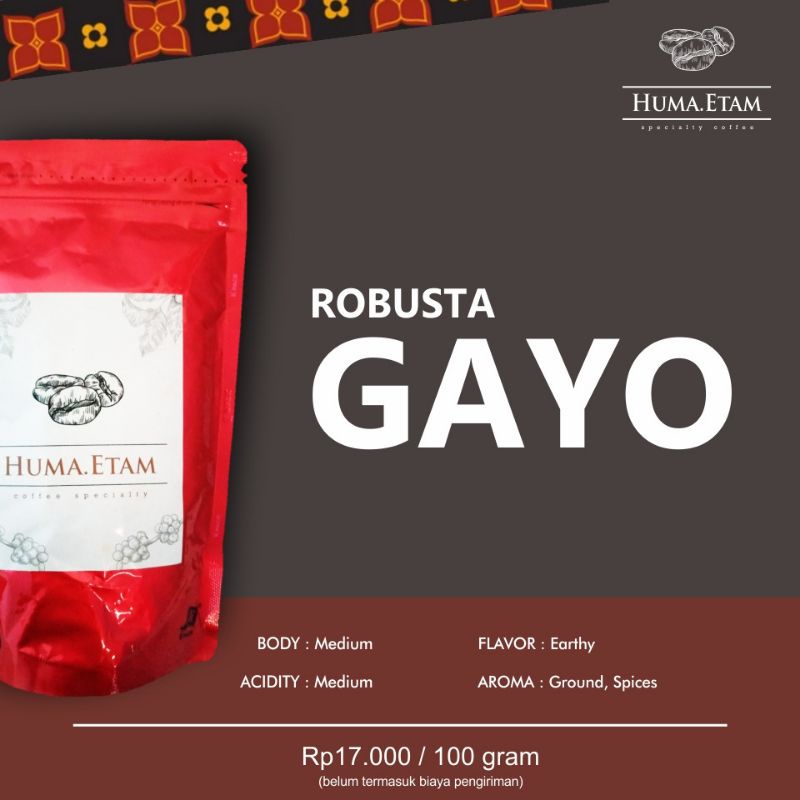 

Robusta GAYO