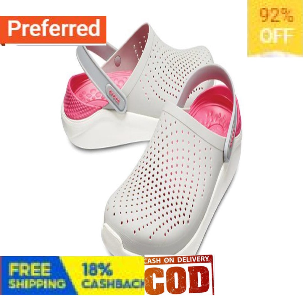 MODEL TERBARU UNIK ELASTIS TALI FORMAL / Crocs Literide Clog Sepatu Sandal Pria dan Wanita