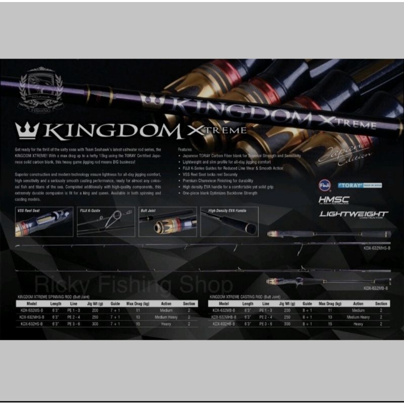 Joran Team seahawk kingdom extreme 632