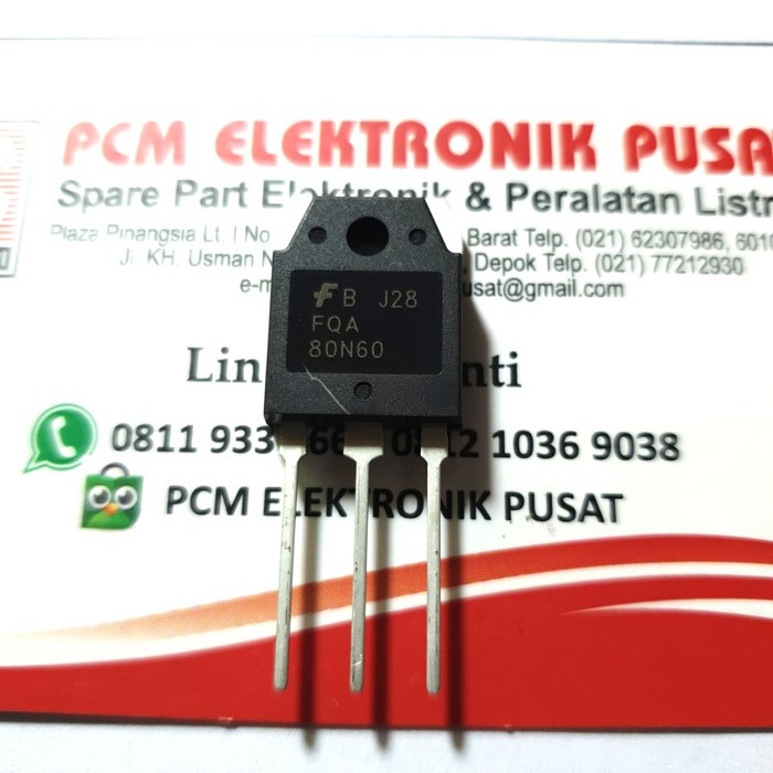 New Transistor FGA 80N60 body besar