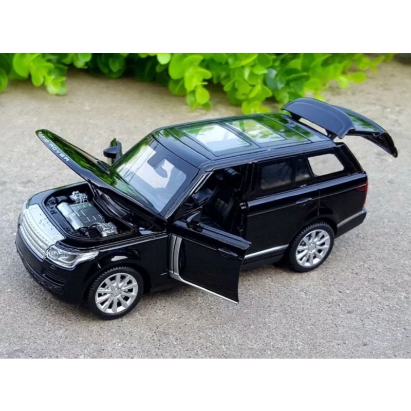 Diecast Mobil Range Rover Skala 1:32 Miniatur Mobil Mainan Pajangan