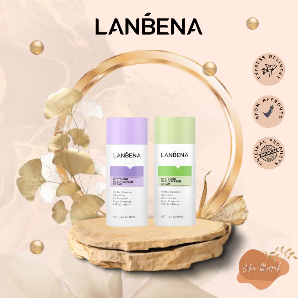 ✨ AKU MURAH ✨ LANBENA Whitening UV Sunscreen Cream SPF50+ SERIES