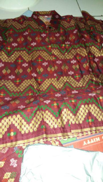 Bajucouple Pasangan Batikcouple Anami Sarwendah Gamis Broklat