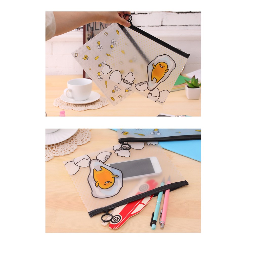 

KOREA EGG CARTOON A5 STATIONERY PENCIL CASE / TEMPAT PENSIL