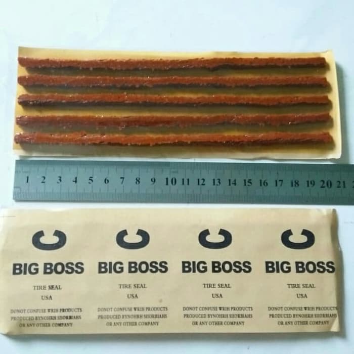 KARET CACING TAMBAL BAN TUBELESS Isi 5 Batang Refill Isi Ulang Original Murah