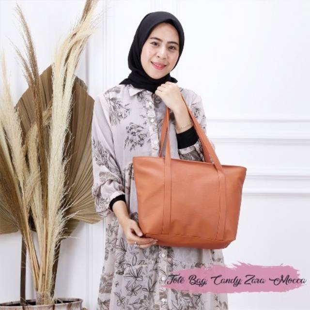 CANDY TOTEBAG MOCCA