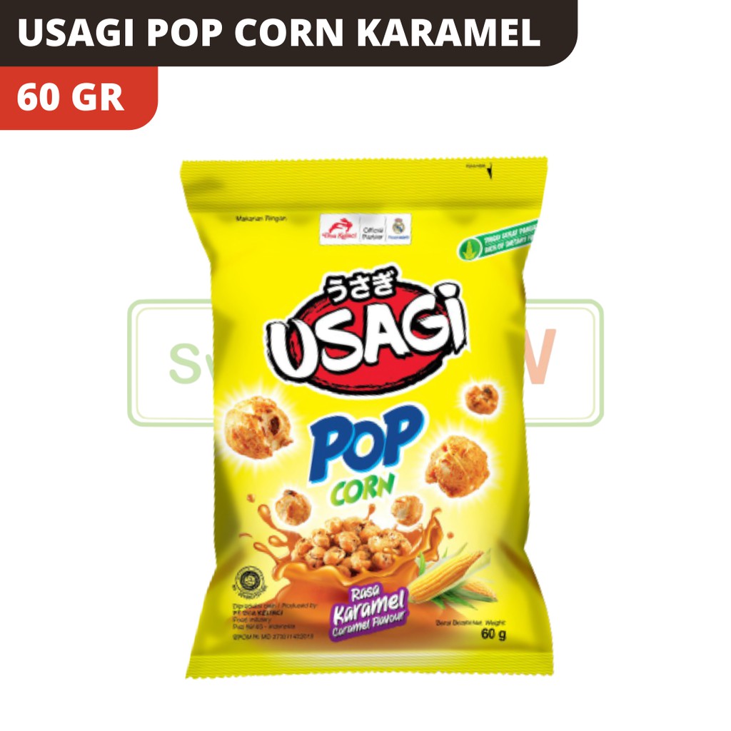 USAGI POP CORN KARAMEL 60GR