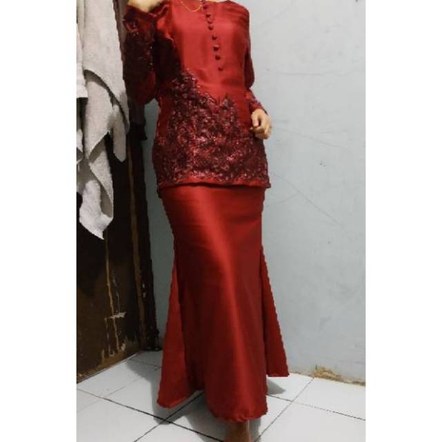 Kurung malaysia, dress lebaran, dress duyung, baju lebaran