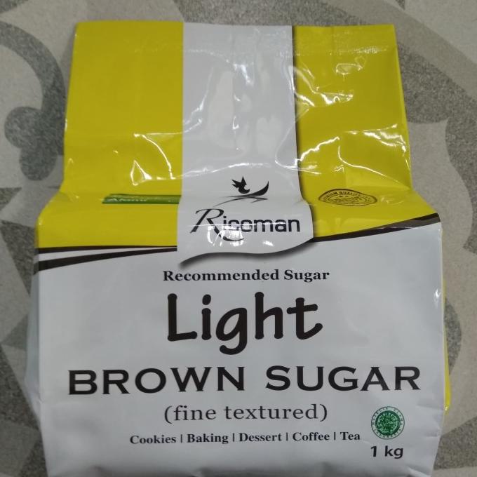 

Ricoman Light Brown Sugar 1kg