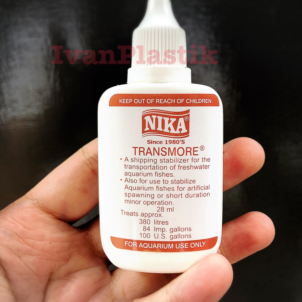 NIKA TRASMORE OBAT PENENANG ATAU BIUS IKAN ORIGINAL