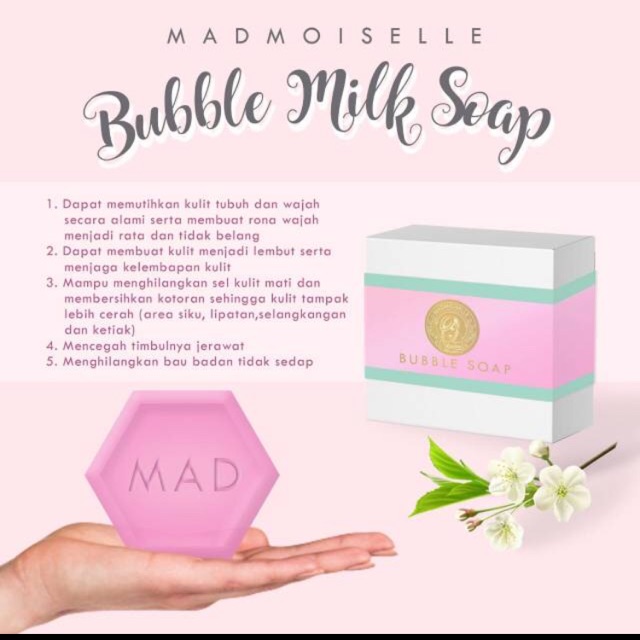 BUBBLE MILK SOAP