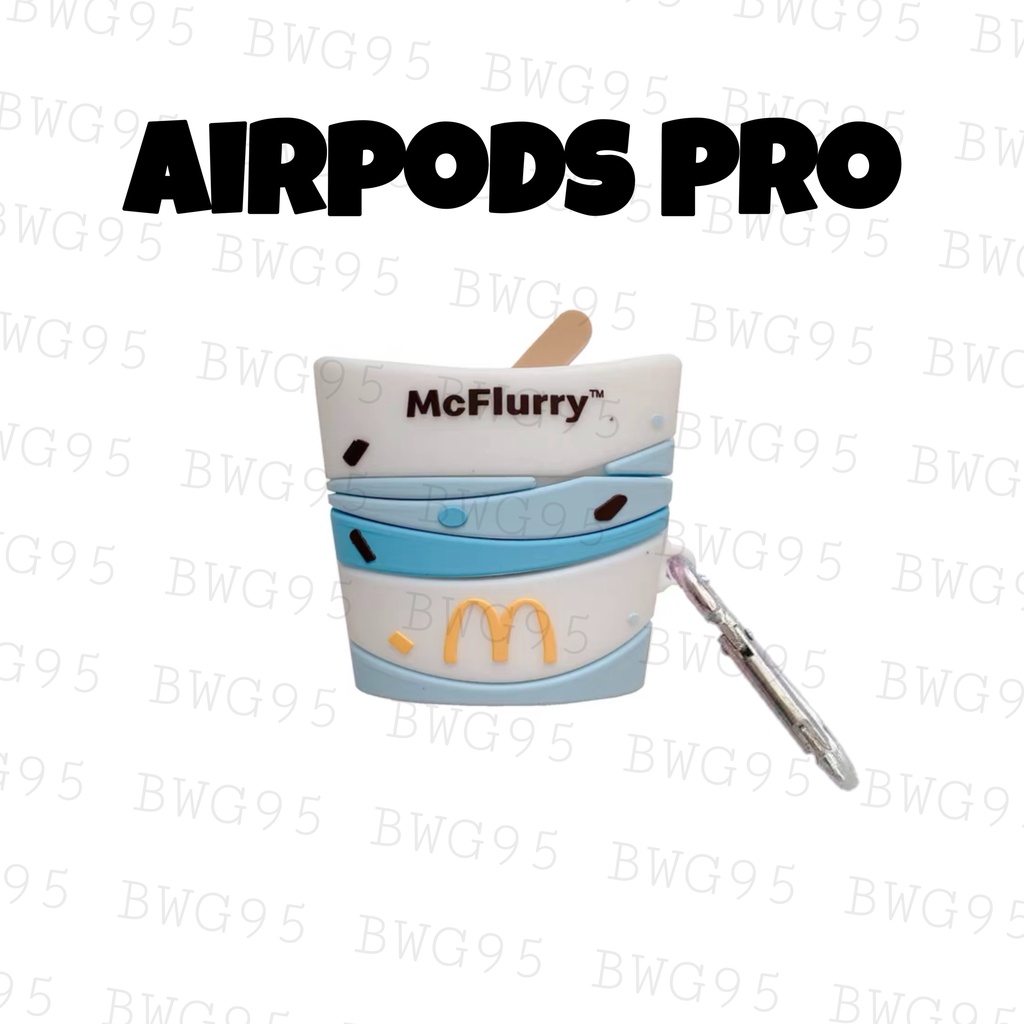 Airpods Pro Case McFlurry Ice Cream Mc Flurry