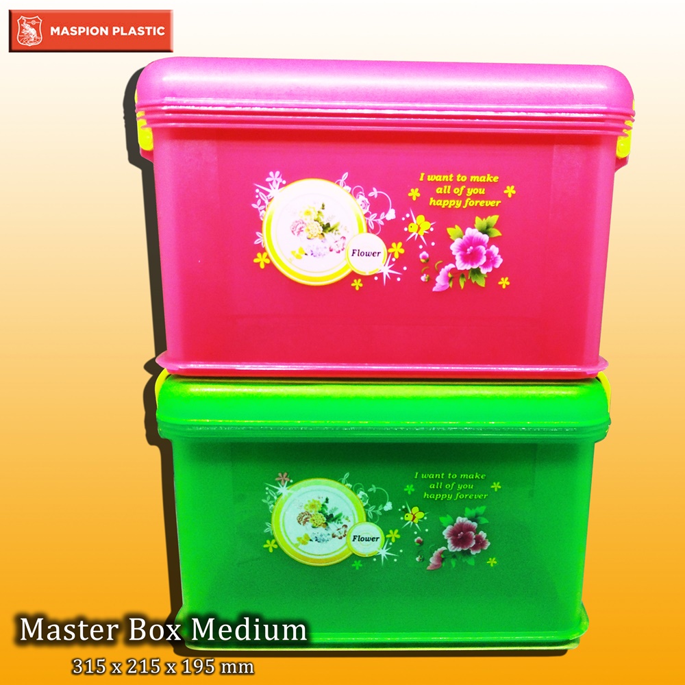 Kotak Penyimpanan Master Box Maspion Seri Medium