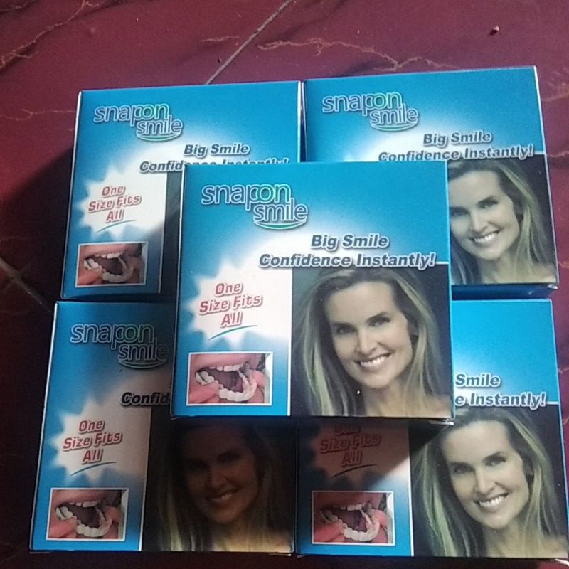 SNAP ON SMILE 100% ORIGINAL. SATU SET ATAS BAWAH