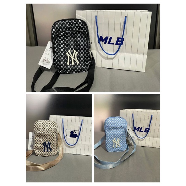 SLINGBAG MINI MLB NY MONOGRAM / TAS SELEMPANG MINI MLB NY MONOGRAM /