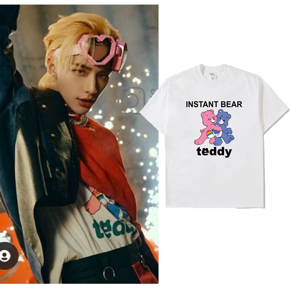 Kaos Straykids Hyunjin instant bear teddy