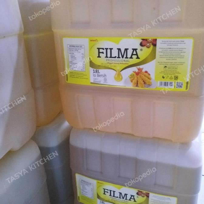 

BISA BAYAR DITEMPAT FILMA MINYAK GORENG JERIGEN 18 LITER - TASYA KITCHEN STOK TERBATAS