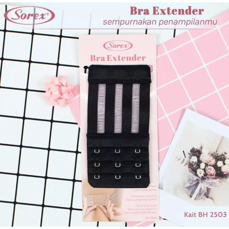 SOREX BRA EXTENDER KODE 2501/2502/2503(KAIT sambung)