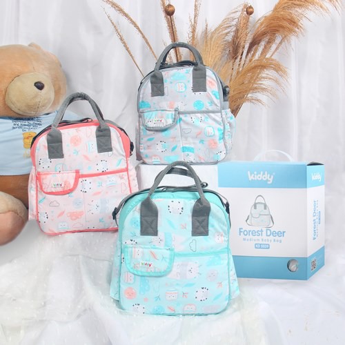 Kiddy Tas Bayi Ukuran Sedang / Forest Deer Medium Baby Bag / 50039