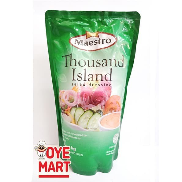 

Promo MAESTRO THOUSAND ISLAND 1KG BUMBU SALAD PENGGANTI MAYO Murah