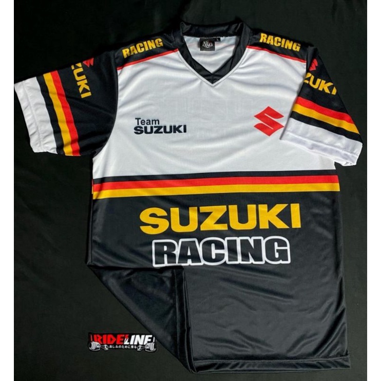 KAOS JERSEY TEAM SUZUKI RACING VINTAGE GSX SATRIA FU