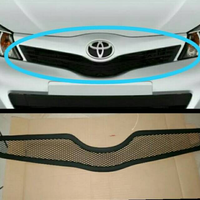 Grill yaris grill racing yaris 2012