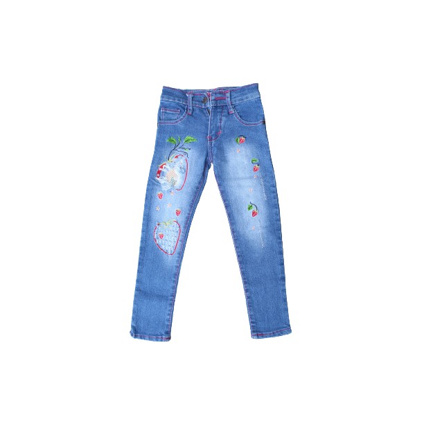 celana jeans panjang anak/celana panjang jeans pencil anak perempuan