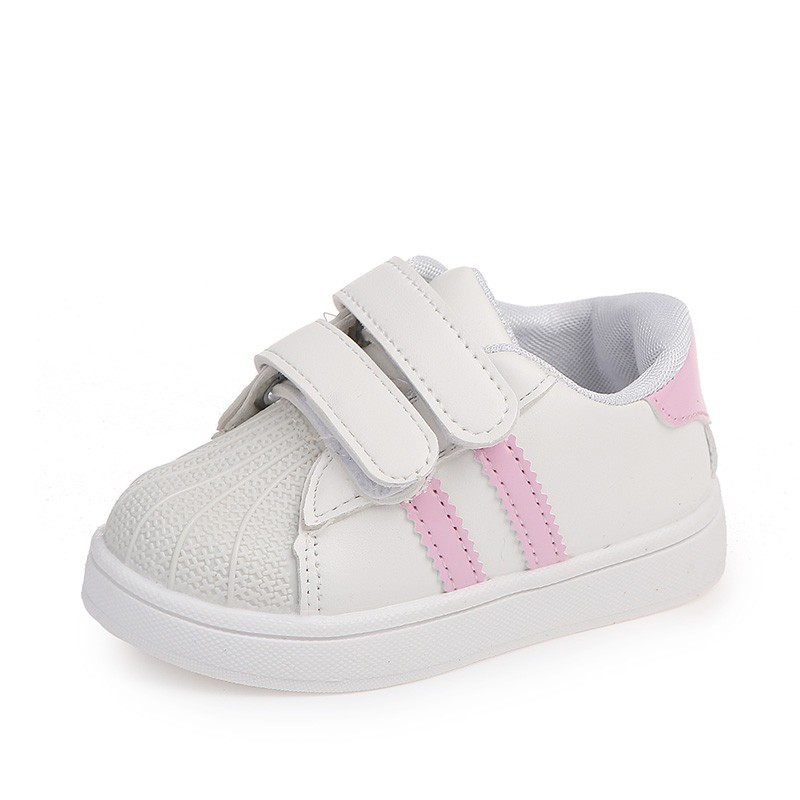 SEPATU KETS ANAK STRAP 2 GARIS NEW MODEL 2018