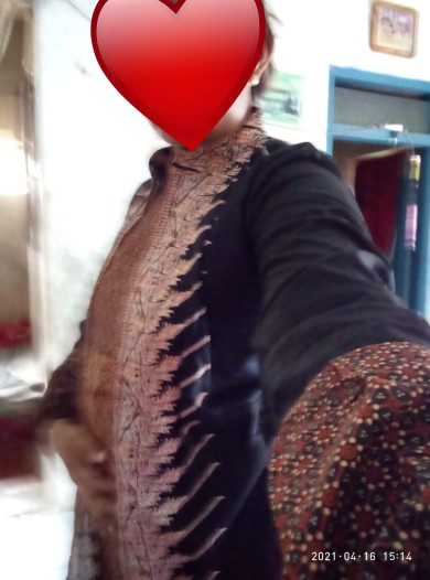 Couple Batik Asmara Linggar 7 Batik Couple Pekalongan Motif Modang Coklat Katun Premium Ori Bcp