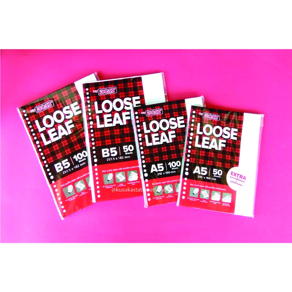 

LOOSE LEAF BERGARIS BIG BOSS