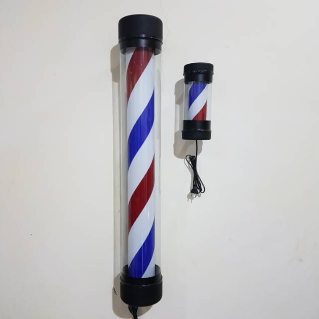 Lampu barbershop panjang besar ukuran 110x18cm