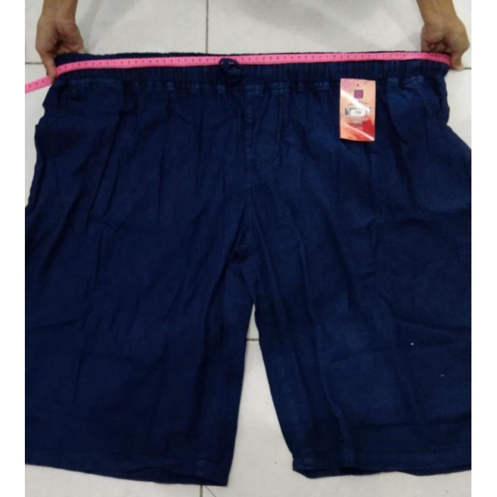 Celana Pendek Super Jumbo Max BB 100 Kg // Celana Pendek Jeans Anti Begah