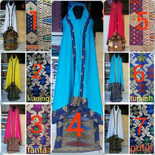 Mukena Bali Anak Songket