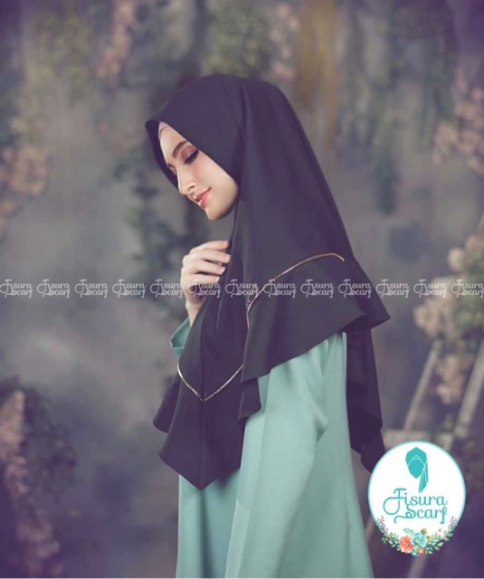 FISURA SCARF | Khimar HILYA Zipper New