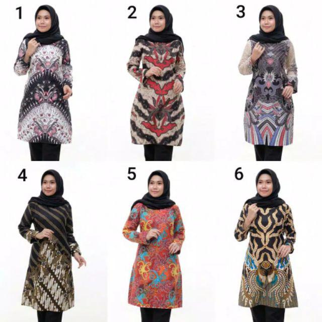 Tunik Batik Motif Sriwedari