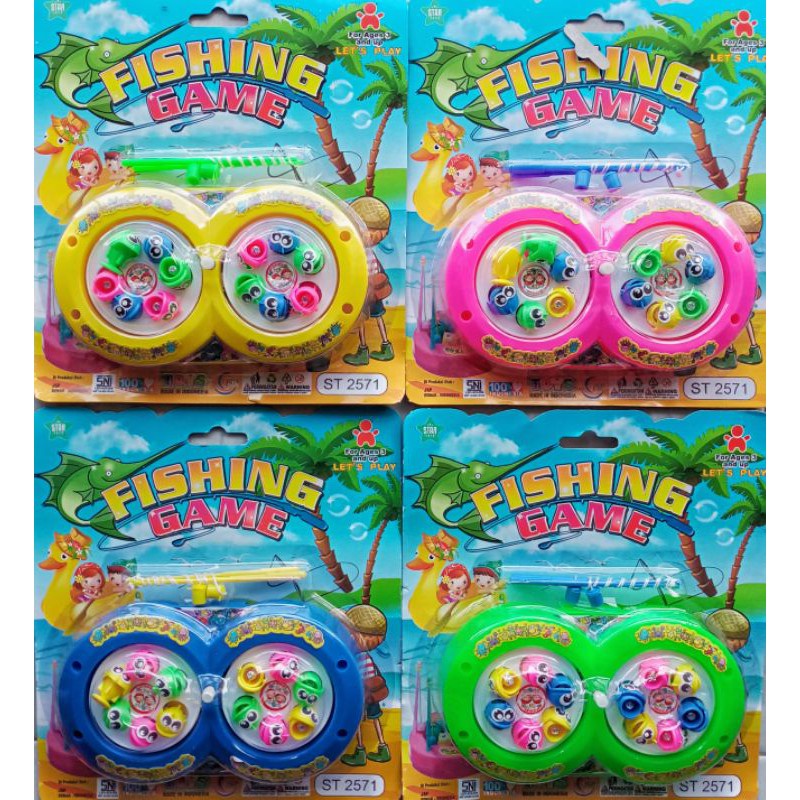 Fishing Game Magnet Mainan Pancingan Ikan Putar ST2571