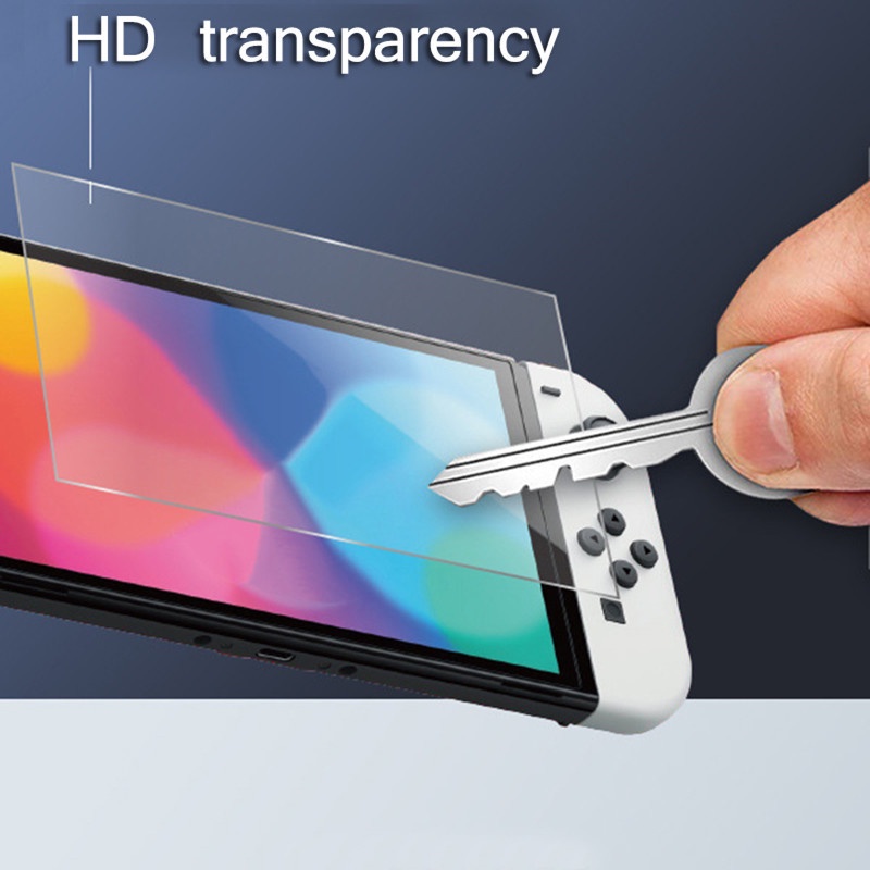 Tempered Glass HD Scratch-proof Protector Film for  Switch OLED Screen Accessories