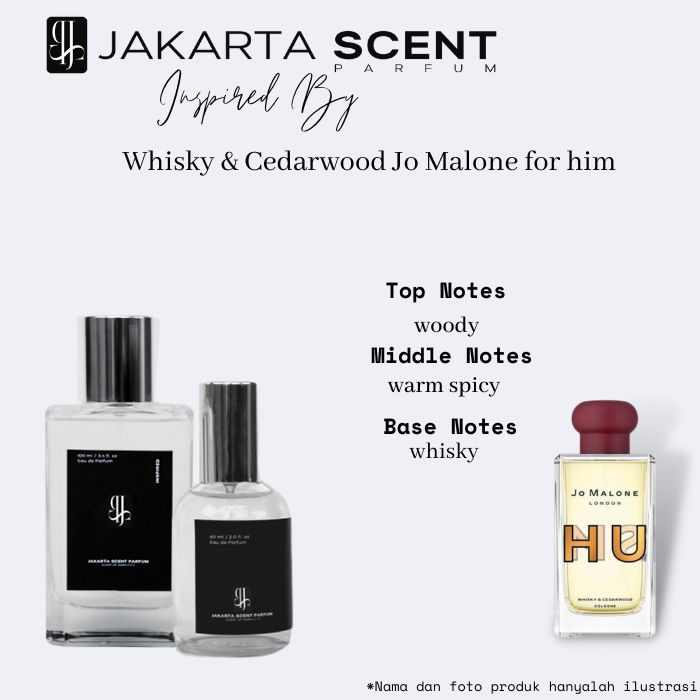 Js parfum inspired by Whiskie & Cedarwood