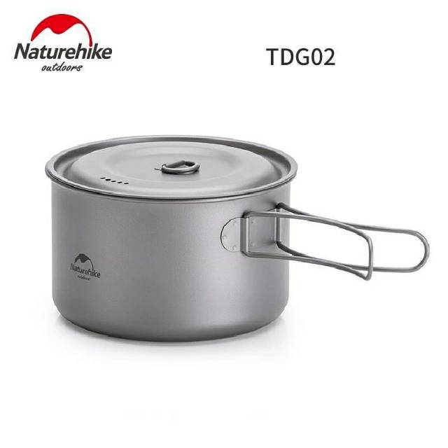 TITANIUM POT TDG02 NATUREHIKE NH18T202-B // NESTING ULTRALIGHT