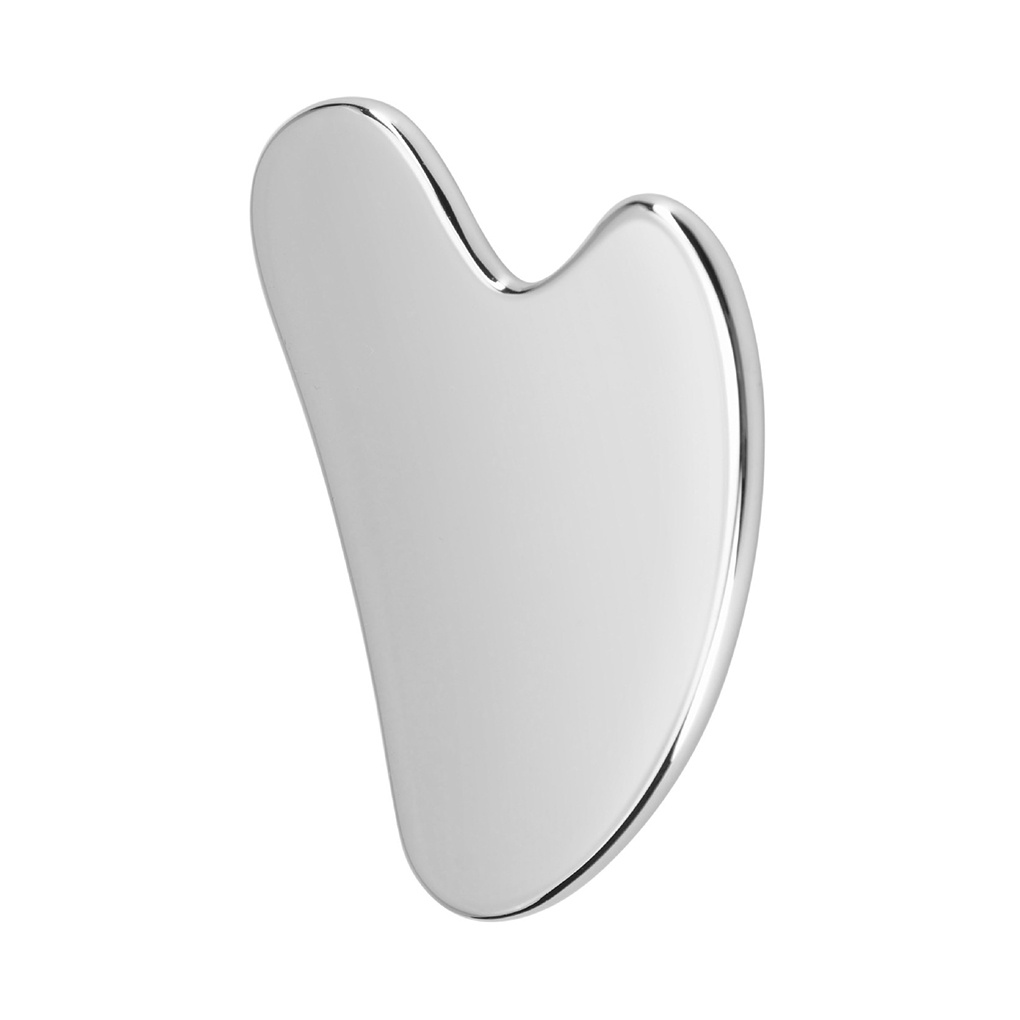 Salorie Alat Pijat Gua Sha Bahan Stainless Steel Anti Aging Untuk Mengencangkan Kulit