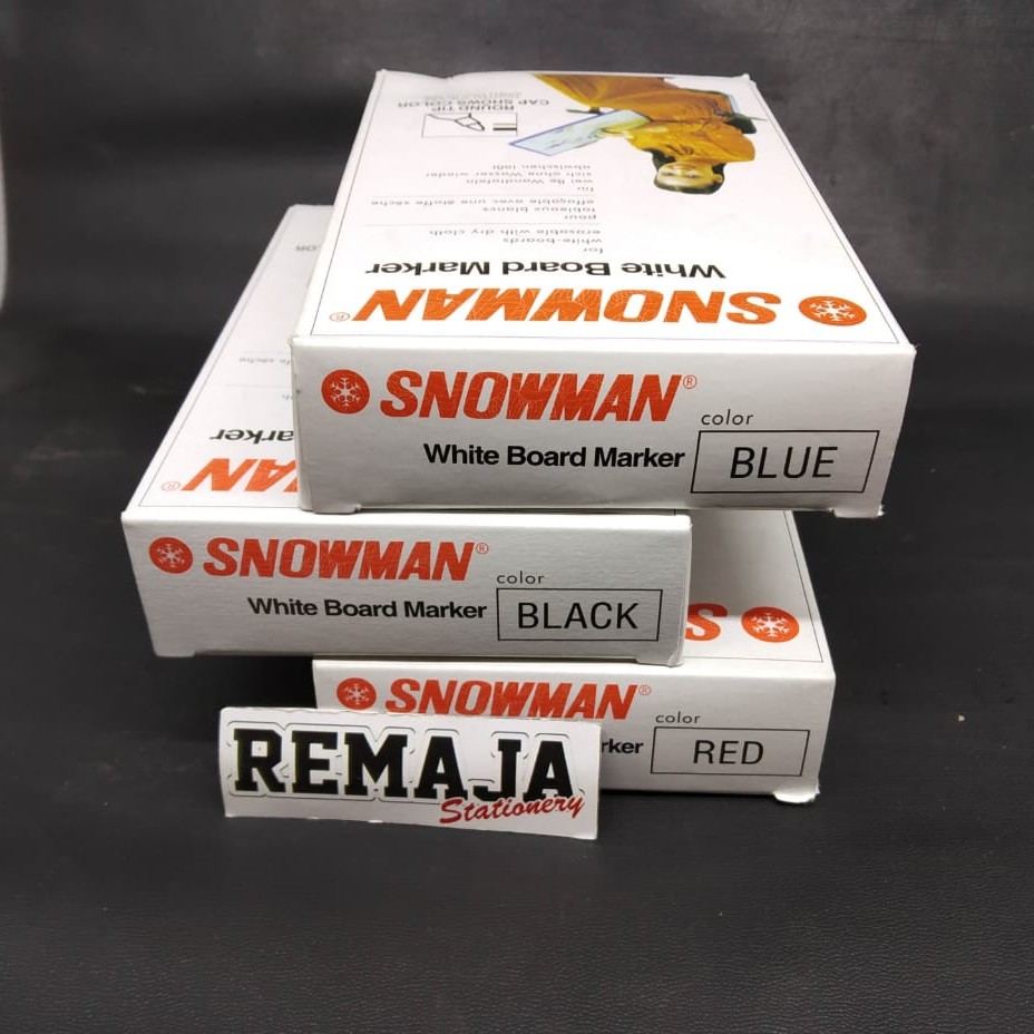 

Spidol Snowman White Board/dzn