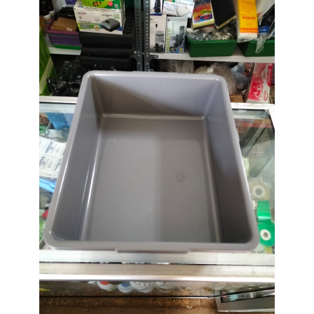 BAK KUCING Baki Hidroponik Bak Hidroponik Baskom Plastik Tempat Pasir Kucing Bak Serbaguna Bak Segi