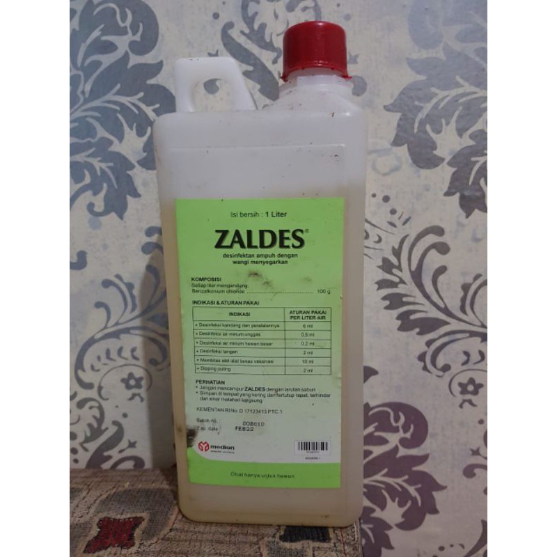 Zaldes disinfektan 1 liter
