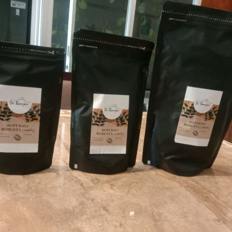 

Kopi De'Banjar. 100% bubuk Kopi Robusta asli daerah Pupuan (100 gram)